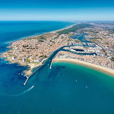 Appartement Moderne Au Centre-Ville, 150M Plage, Wifi, Confort Ideal Pour Familles - Fr-1-92-876 Les Sables-d'Olonne Bagian luar foto